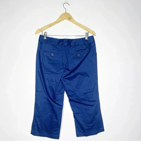 Peter Millar Women's Blue Capri Cropped Golf Pants Size 4 NWT - Picture 5 of 5